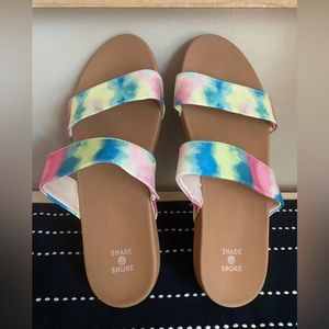Shade and shore slide one sandals